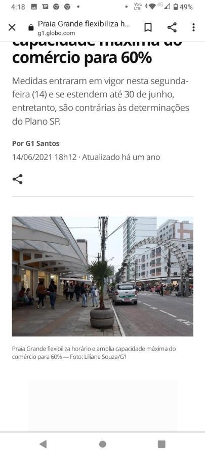 Apartamento Boqueirao Praia Grande Exterior foto
